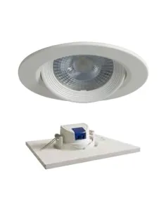 Faretto incasso tondo LED 7W sensore movimento luci soffitto cartongesso  230V