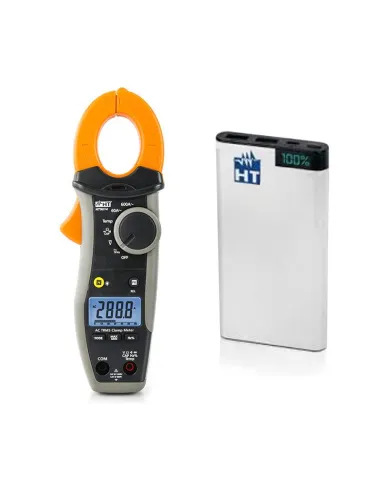 HT Promo Kit HT9014 clamp meter + Powerbank 10AH HP09014P