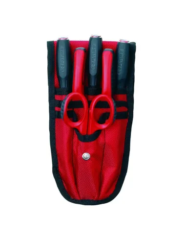 Pouch for electricians Intercable EUROMARIO color Red 19122