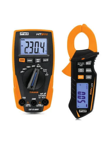 Starterkit HT HT211 digital multimeter and HT7OO5 current clamp HA002110