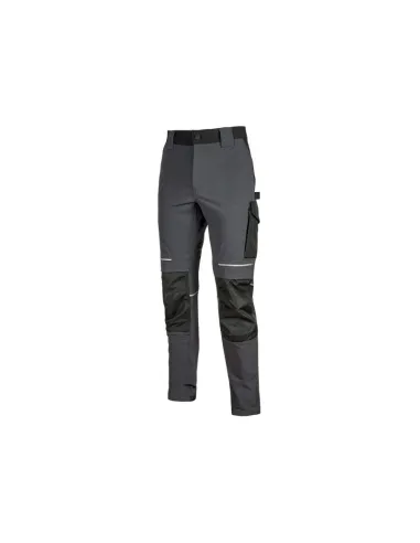 PANTALONE DA LAVORO TG L - UPOWER ATOM ASPHALT GREY