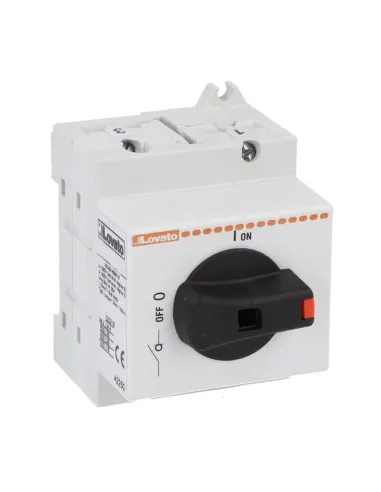 Lovato DC 40A 1000V Disconnect Switch with Handle GD040AT4