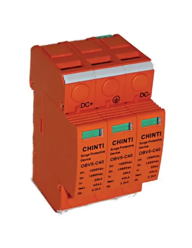 Chint Surge Arrester for Photovoltaic 40KA T2 1000VDC 80320