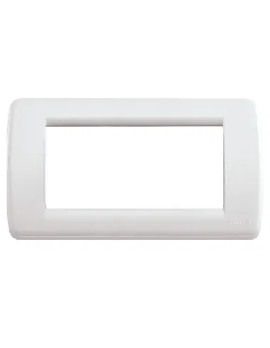 Vimar Idea Rondò plate 4 modules white idea 16764.04