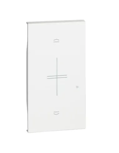 Bticino Living Now white wireless shutter control cover KW43M2