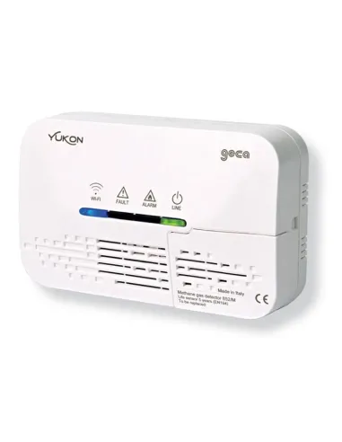 Rilevatore Gas GPL Geca Yukon 852 Wifi a parete bianco 38522626