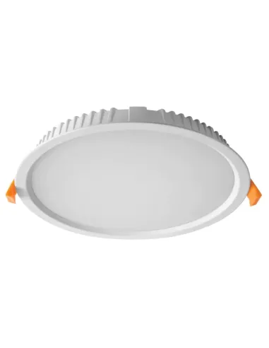 Wiva round LED spotlight recessed hole 215mm 25W 3000K warm light 41100122