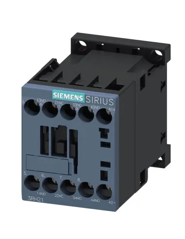 Relè del contattore Siemens AUX 4NA 230VAC 10A per S00 3RH21401AP00