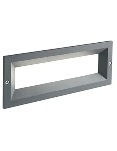 Sovil recessed LED steplight with slit effect 13W 4000K gray 99153/16