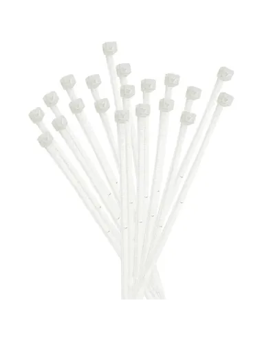 Elematic plastic cable ties 200x3.5mm 100 pieces white 5214C