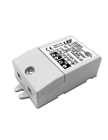 Alimentatore per strip LED LEF 10W 24VDC tensione costante IP20 LE1024