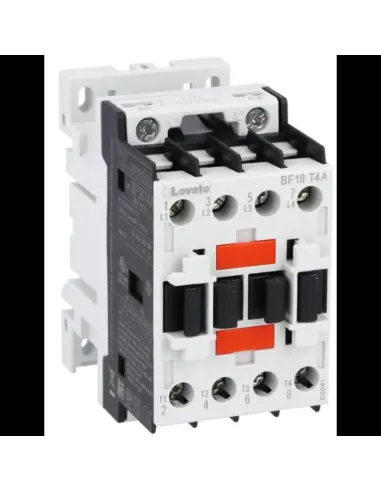 Lovato four-pole contactor 32A coil 24VAC BF18T4A024