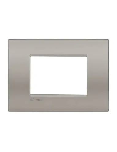 Bticino LivingLight AIR 3-place sand plate LN4703 LNC4803SB