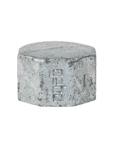 Gebo cast iron octagonal cap for 2 1/2 300-10G pipes