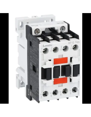 Lovato four-pole contactor 28A coil in AC 24VAC BF12T4A024