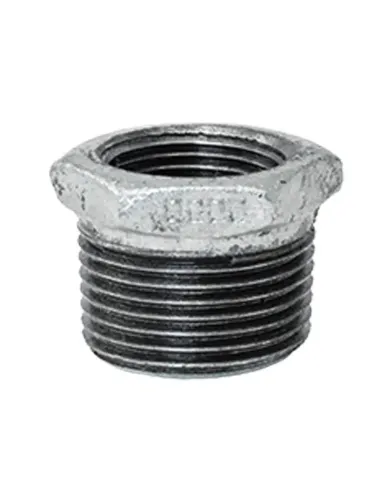 Gebo Cast Iron Threaded Plug with Edge for Pipes 1 1/4 290-7G