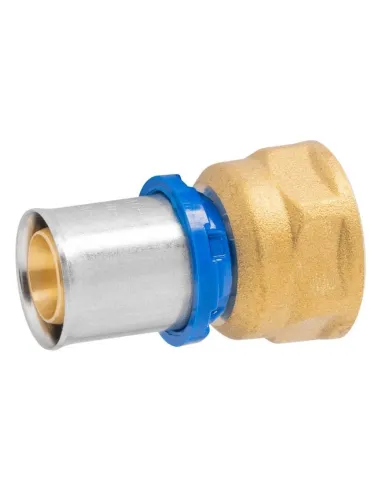 Straight fitting Ape F 3/4 x 26 mm in brass ARL1104300