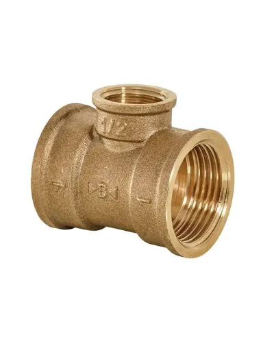 Tee fitting for IBP F/F/F 1 1/2 brass pipes 8130 M12012012