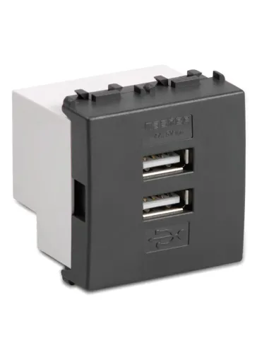 Alimentatore doppio USB Master Modo 4A grigio 31213.2