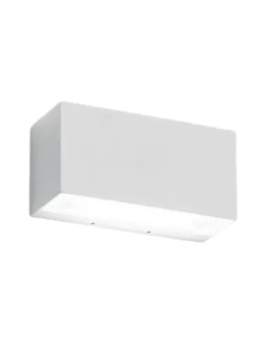 Applique Nobile Brick bianco LED 15W 3000K 1550 lumen IP65 BA20/1A/3K/W