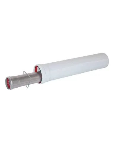 Ferrari Coaxial Extension for boilers and water heaters M/F 60/100 mm L 1000 mm 106901