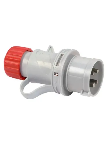 Spina mobile industriale Fanton 3P+N+T 16A 400V IP44 rosso 70105