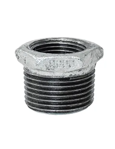 Gebo Cast Iron Threaded Plug with Edge for 4 inch pipes 290-12G