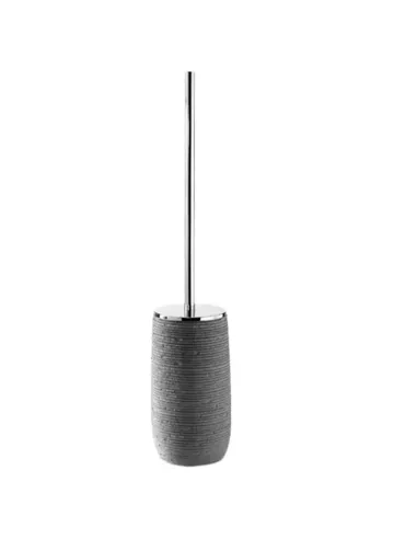 Gedy Gemini freestanding toilet brush holder gray GM33-08