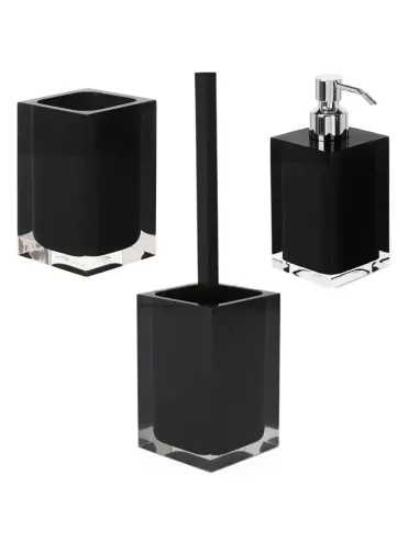 Gedy Rainbow bathroom furniture set black RA81-98-33