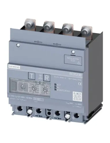 Differenziale Siemens RCD520B Basic RCD tipo B o B+ per serie 3VA1 3VA91140RL21