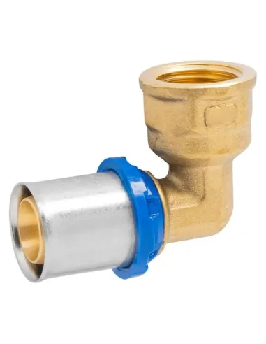 Ape F 1/2 x 20 mm brass elbow fitting ARL3103200