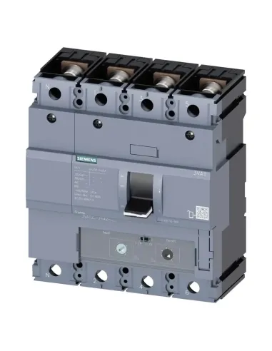 Interruttore scatolato Siemens 3X250A+N/2 36KA TM240 3VA12254FF420AA0