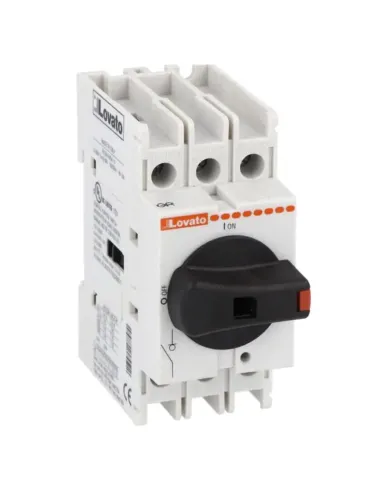 Lovato three-pole direct control disconnect switch 25A GA025A