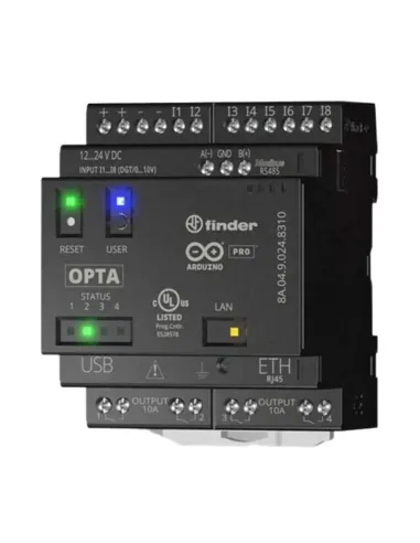 OPTA Lite Programmable Finder Logic Relay with USB Type C 8A0490248300