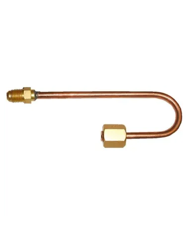 Ferrari U-fitting Male/Female 1/2 in brass and copper 107400