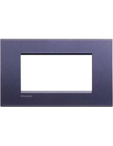 Bticino Livinglight 4-module square club color plate LNA4804CB