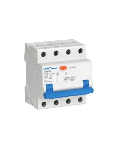 Chint NB310L-3PN 16A 3P+N 6KA 30MA AC residual current circuit breaker 4 Modules 660021