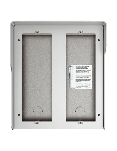 Bticino 6m wall-mounted box with rainproof visor Sfera series 350661