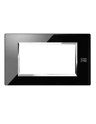 Urmet Simon Nea 4-module lava black plate 13004.NR