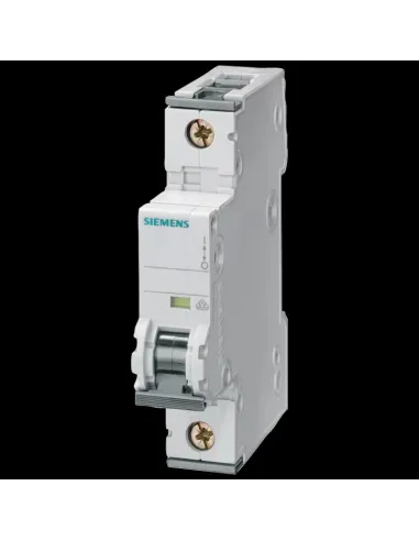 Interruttore magnetotermico Siemens 1P 6A 6kA tipo C 1 modulo 5SL61067BB