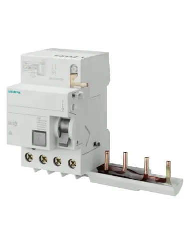 Blocco differenziale Siemens 4 poli 63A 500mA per serie 5SY 5SM27458