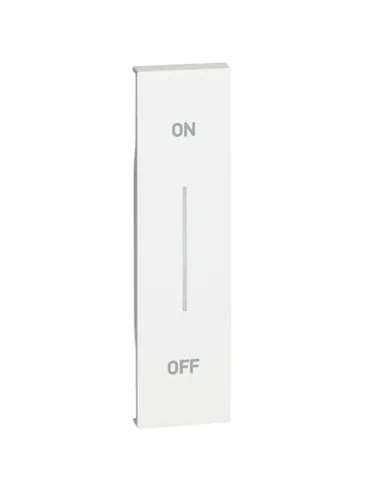 Bticino Living Now cover with ON/OFF function 1M white KW01MHAG