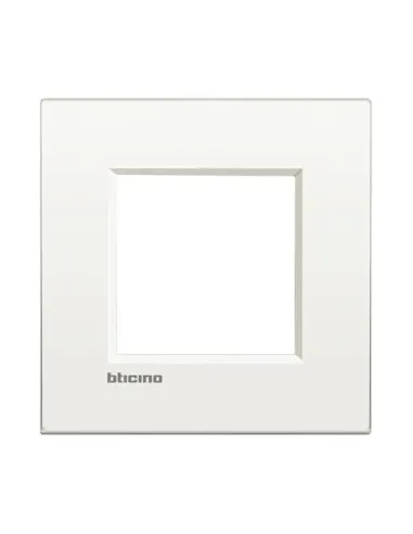 Bticino Livinglight placca AIR 2 moduli bianco LNC4802BN