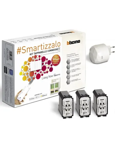 KIT Connected Shutters Smartizzalo Bticino Living Now White SKW3602KIT