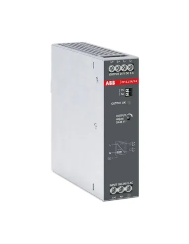 Abb switching power supplies 5A Single phase 24VDC 120W 1SVR320561R1000