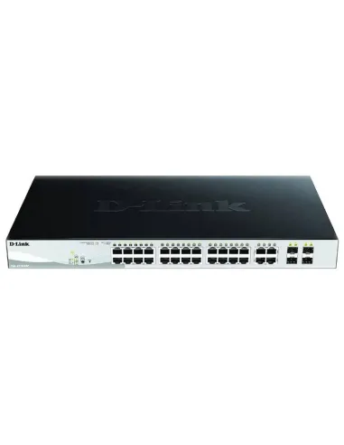 D-Link Switch 24 ports 100/1K and 4SFP 193W Smart DGS-1210-28P