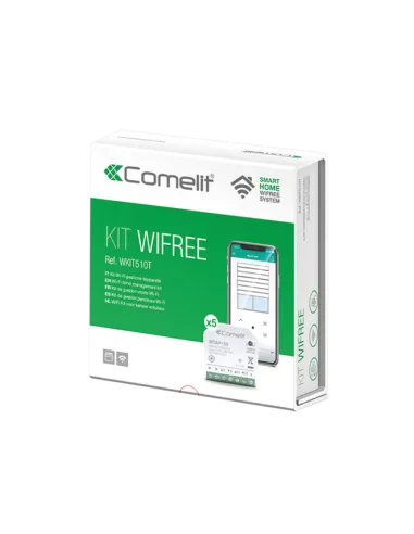 Kit smart home Wi-Fi Comelit per gestione Tapparelle 2 Uscite WKIT510T