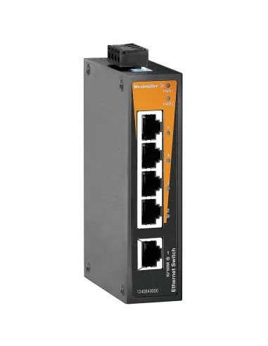 Weidmuller 5-port RJ45 network switch 1240840000