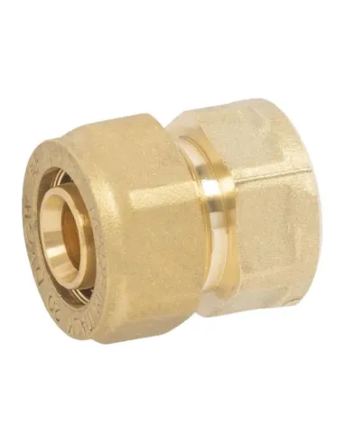 Straight fitting Ape F 3/4 x 26 mm brass 3702F342630