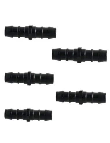 Raccordo diritto Sauermann diametro 10 mm 3/8 nero ACC00901